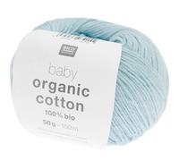 Rico Design Baby Organic Cotton Hellblau