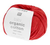 Rico Design Baby Organic Cotton Himbeer