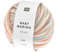 Rico Design Babywolle Merino Print 25g 100m Nadel 4 Pflegeleicht 30°C