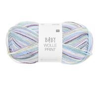 Rico Design Babywolle Print Lila-Grün