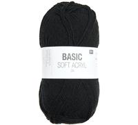 Rico Design Basic Soft Acryl dk Schwarz