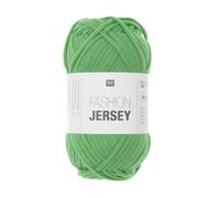 Rico Design Baumwollknäuel zum Stricken Fashion Jersey, Farbe: 27, Grasgrün