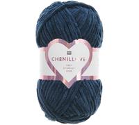 Rico Design Chenillove, Häkelwolle Strickgarn, hochwertige Chenille Wolle zum stricken und häkeln