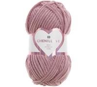 Rico Design Häkelwolle Strickgarn Chenillove – hochwertige Chenille zum Stricken und Häkeln