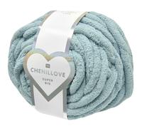 Chenillove Super Big - superdickes Chenille-Garn, 300g/36m (Aqua - 007)