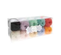 Rico Design Creative Bubble Set, 10 Farben á je 50g (Crazy Bubble Gang)