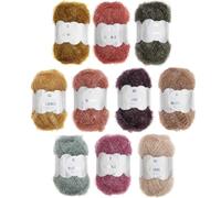 Rico Design Creative Bubble Set, 10 Farben á je 50g (Earthy)