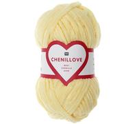 Rico Design Entdecken Sie den Komfort und die Weichheit des kreativen Chenillove-Strickgarns, 100 g