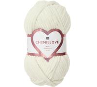 Rico Design Entdecken Sie den Komfort und die Weichheit des kreativen Chenillove-Strickgarns, 100 g
