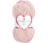 Rico Design Entdecken Sie den Komfort und die Weichheit des kreativen Chenillove-Strickgarns, 100 g