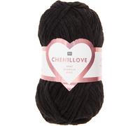 Rico Design Creative Chenillove 100g - 14 -schwarz