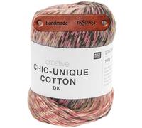 Rico Design CREATIVE CHIC-UNIQUE COTTON DK BERRIES Premium Wolle 100g Sommerleichtes Farbverlaufsgarn für luftige Looks und kreative Lieblingsstücke mit mySearose Label