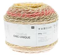 Rico Design Häkelwolle »Creative Chic-Unique« – Farbverlauf-Bobbel, 310 m, Pastell