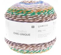 Rico Design Creative Chic-Unique Bobbel Farbverlaufswolle Nadelstärke 6 mm zum Stricken und Häkeln, 200g (15 winter)