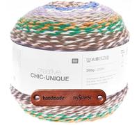 Rico Design CREATIVE CHIC-UNIQUE WINTER Premium Wolle 200g Bulky Farbverlaufsgarn für kreative Mode und Wohnideen mit mySearose Label