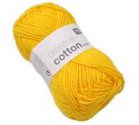 Rico Design Creative Cotton aran 8-fädig Häkelgarn 50g Baumwolle 85m