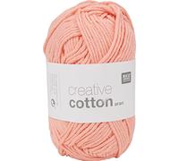 Rico Design Creative Cotton aran 8-fädig Häkelgarn 50g Baumwolle 85m