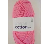Rico Design Creative Cotton aran 50g 85m bonbonrosa