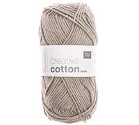 Rico Design Creative Cotton aran Perlgrau