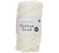 Rico Design Creative Cotton Cord Makramee-Garn Creme
