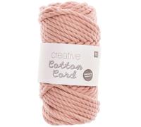 Rico Design Creative Cotton Cord Makramee-Garn Puder