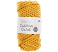 Rico Design Creative Cotton Cord Makramee-Garn Senf