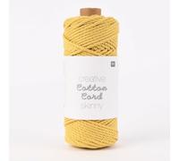 Rico Design Creative Cotton Cord skinny Makramee-Garn 190g 55m gelb