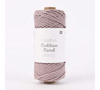 Rico Design Creative Cotton Cord Skinny, 55 m Staub