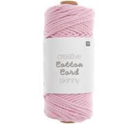 Rico Design Creative Cotton Cord skinny Makramee-Garn Rosa