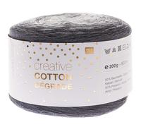 Rico Design Creative Cotton dégradé Grau