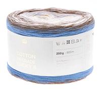 Rico Design Creative Cotton Dégradé Lucky 8, 200 g, ca. 800 m Farbe 010