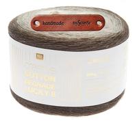 Rico Design CREATIVE COTTON DÉGRADÉ LUCKY 8 NATUR Premium Wolle 200g Weiches Farbverlaufsgarn für stilvolle Accessoires und Lieblingsstücke Ombreeffekt mit mySearose Label