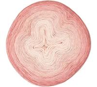 Rico Design Creative Cotton Dégradé Lucky 8 | Farbverlaufsbobbel Baumwollmischgarn | 1 Knäuel = 1 Tuch | 200g 800m (15 apricot)