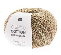 Rico Design Creative Cotton Zickzack Oliv Spray
