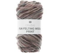 Rico Design Creative Fun Felting Wool Print Earthy