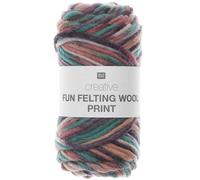Rico Design Creative Fun Felting Wool Print Ethno