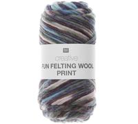 Rico Design Creative Fun Felting Wool Print Modern