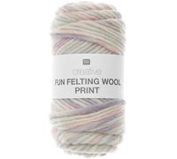 Rico Design Creative Fun Felting Wool Print Pastels