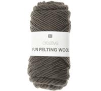 Rico Design Creative Fun Felting Wool Taupe