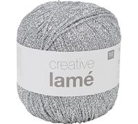 Rico Design Garn, 25 g, ca. 135 m Silber