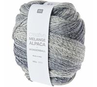 Rico Design Creative Melange Alpaca dk Wonderball Greys