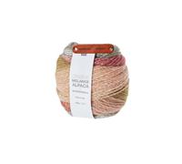 Rico Design CREATIVE MELANGE ALPACA WONDERBALL DK MEADOW Premium Wolle 100g Weicher Farbverlauf für stilvolle Wintermode, Accessoires und besondere Geschenkideen mit mySearose Label