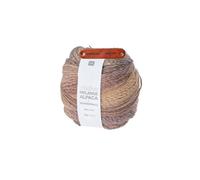 Rico Design CREATIVE MELANGE ALPACA WONDERBALL DK TERRA Premium Wolle 100g Weicher Farbverlauf für stilvolle Wintermode, Accessoires und besondere Geschenkideen mit mySearose Label