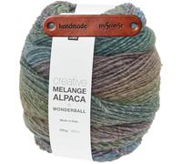 Rico Design CREATIVE MELANGE ALPACA WONDERBALL DK WINTER Premium Wolle 100g Weicher Farbverlauf für stilvolle Wintermode, Accessoires und besondere Geschenkideen mit mySearose Label