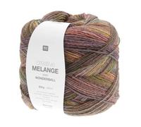 Rico Design Wollknäuel Creative Melange Aran Wonderball 200 g – Terra (026)