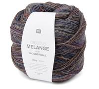 Rico Design Creative Melange Aran Wonderball, Farbverlaufswolle zum Stricken oder Häkeln, Wolle 200g Knäuel (030)