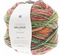 Rico Design Farbverlaufswolle Creative Melange Aran Wonderball Schurwolle 200 g Multicolor