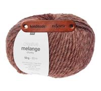 Rico Design CREATIVE MELANGE CHUNKY 076 SUNDOWN Premium Wolle 50g Bulky Flauschiges Warmes Farbverlaufsgarn für kuschelige Wintermode und gemütliche Accessoires mit mySearose Label