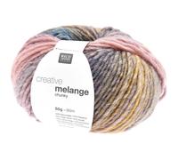 Rico Design Garn: Melange Chunky, 85 m bis 50 g, Nadelstärke 7, Maschinenwäsche, Acryl-Wollmischung