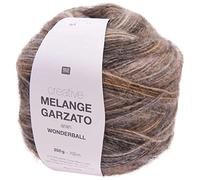 Rico Design Creative Melange Garzato aran Wonderball 200g 700m natur